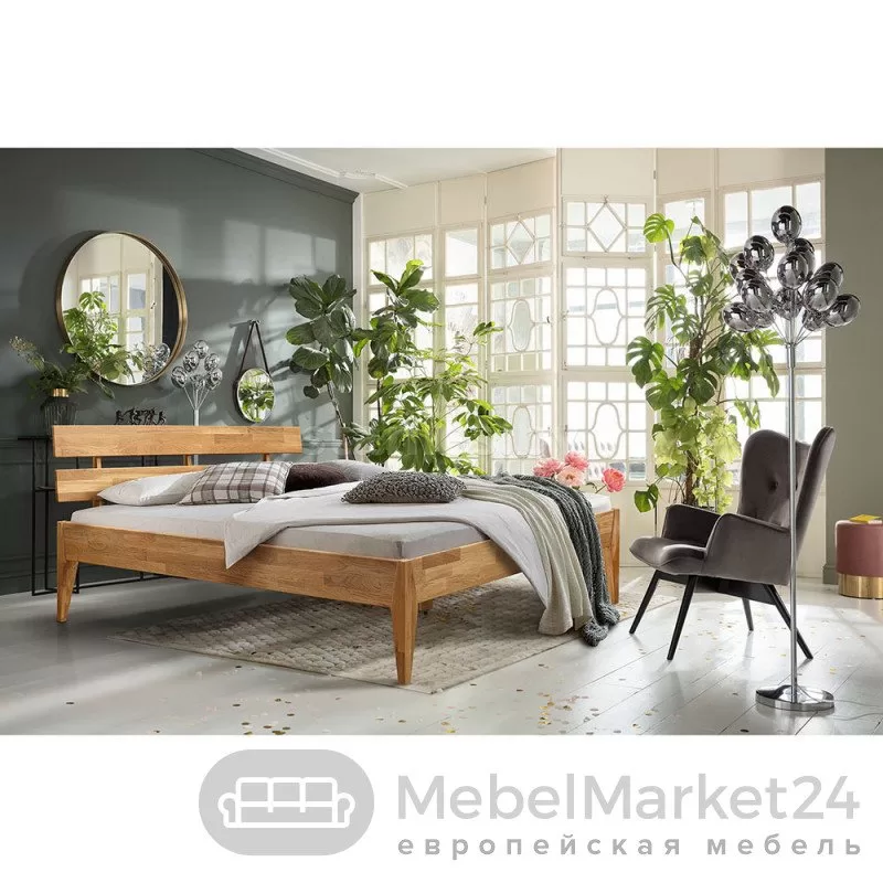 Кровать ELKE 120/200 из массива дуба Кровать ELKE 120/200 из массива дуба