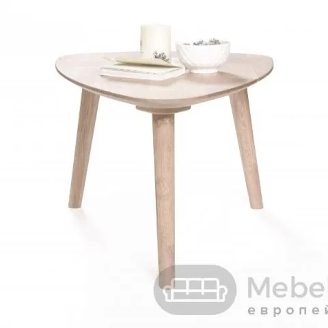 Стол журнальный СКАНДИ 738х700 из массива дуба