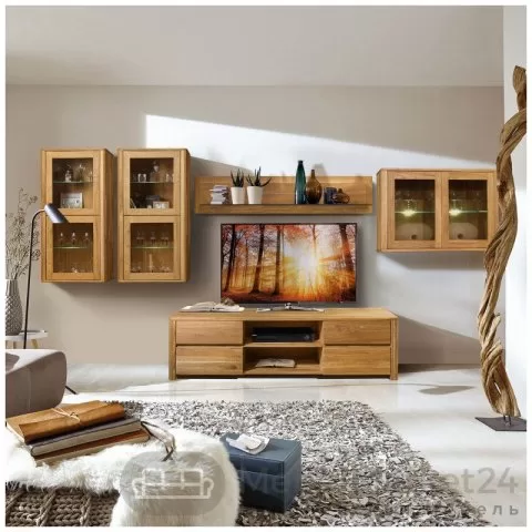 Шкаф комбинированный LAUSANNE 3 из массива дуба