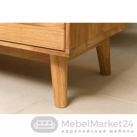 Тумба под ТВ из массива дуба СКАНДИ 180