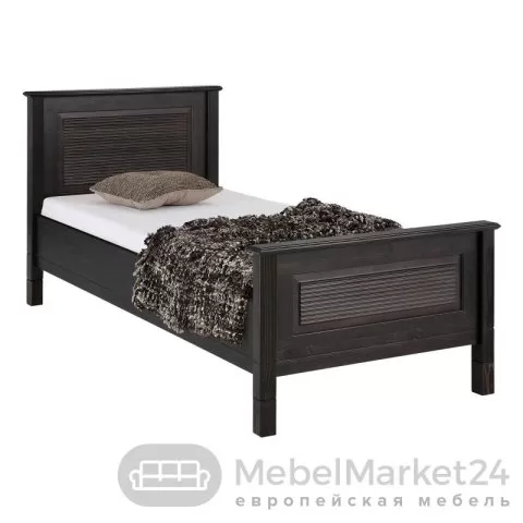 Кровать 90 Рауна из массива сосны (колониал)