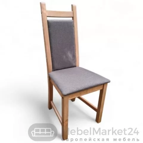 Стул кухонный с мягкой спинкой Кантри массив сосны