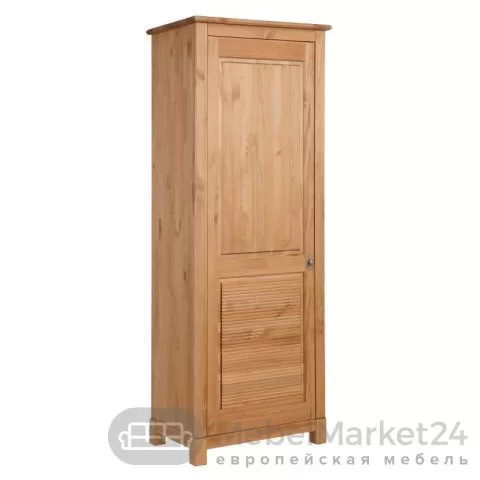 Шкаф для одежды 100 Рауна из массива сосны (бейц масло)