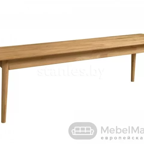 Скамья из массива дуба SKANDI 120