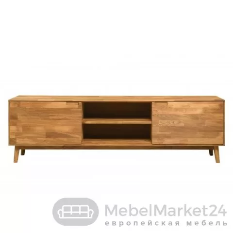 Тумба под ТВ из массива дуба СКАНДИ 180