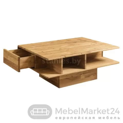 Стол журнальный LOGAN из массива дуба