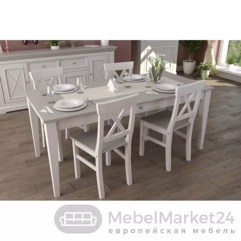 Тумба 222 Форест массив сосны(белый воск/антрацит)