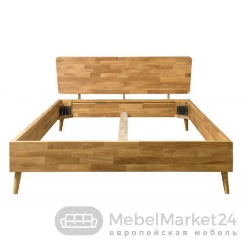 Кровать из массива дуба СКАНДИ 140/200
