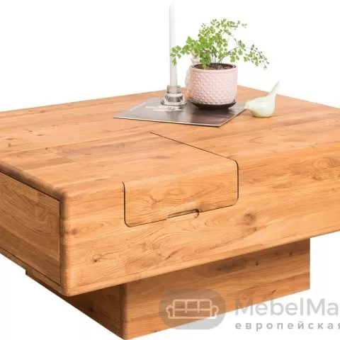 Стол журнальный LOGAN из массива дуба