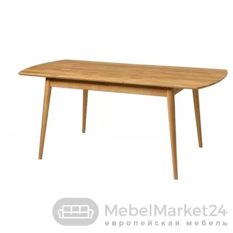 Стол обеденный раздвижной СКАНДИ 1R из массива дуба
