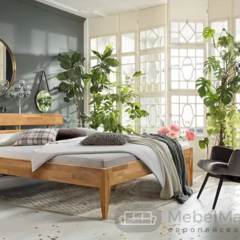 Кровать ELKE 180/200 из массива дуба