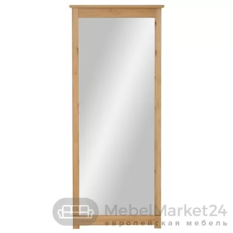 Зеркало навесное в раме 200 Рауна из массива сосны (бейц масло)