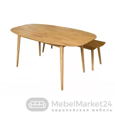Стол обеденный СКАНДИ 2 из массива дуба