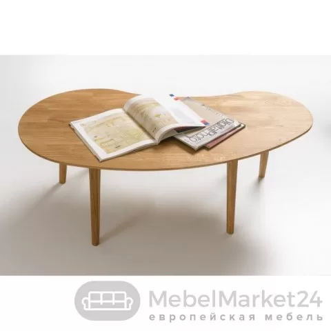 Стол журнальный СКАНДИ 6/4 из массива дуба