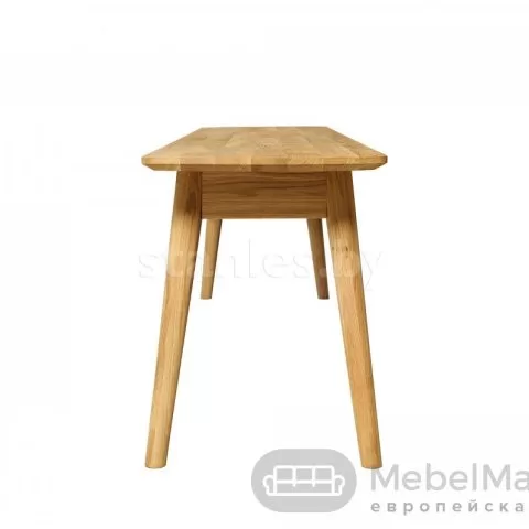 Скамья из массива дуба СКАНДИ 140