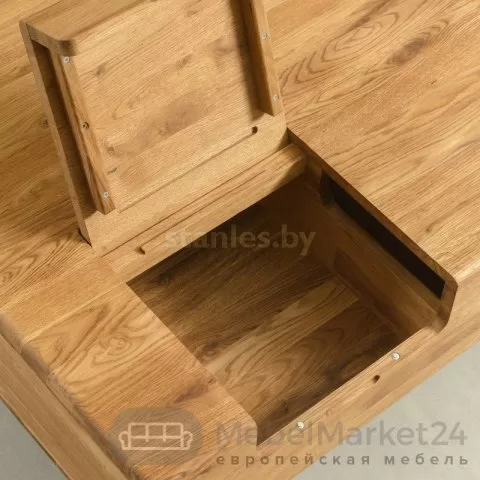 Стол журнальный LOGAN из массива дуба