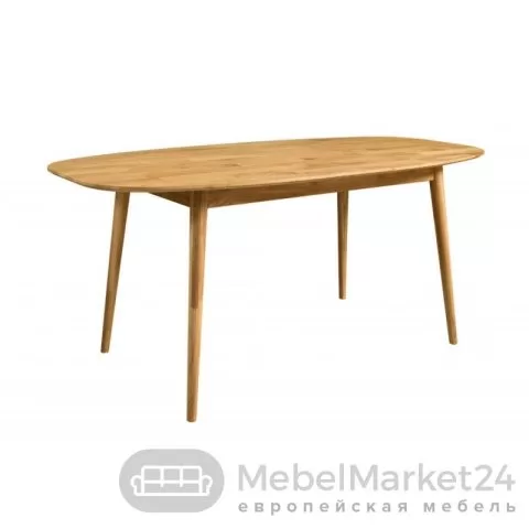 Стол обеденный СКАНДИ 2.1 из массива дуба