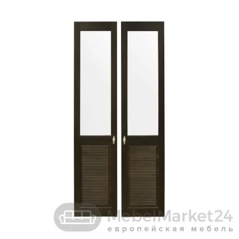 Комплект дверей к стеллажу Рауна 20 из массива сосны (колониал)