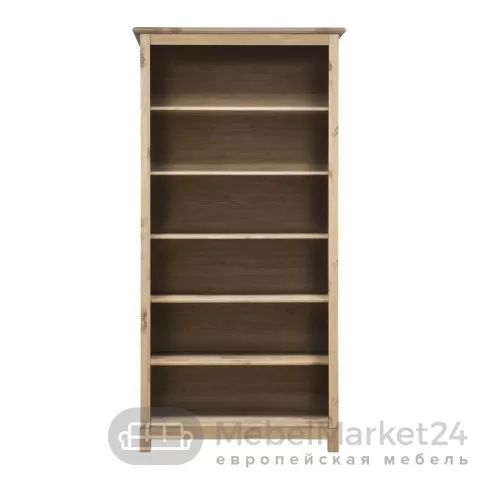 Стеллаж для книг Рауна 20 из массива сосны (бейц масло)