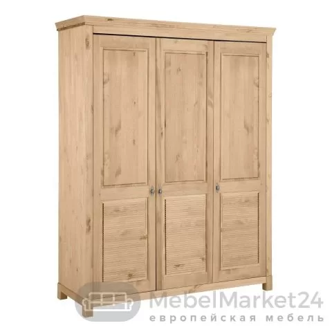 Шкаф для одежды 30 Рауна из массива сосны (бейц-масло)
