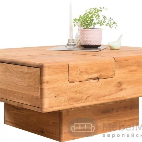 Стол журнальный LOGAN из массива дуба