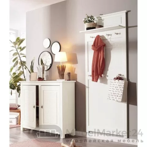 Комод 20 Рауна (белый воск)