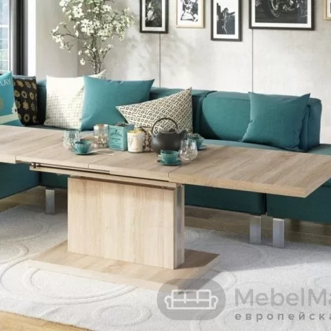 Стол-трансформер массив дуба Антарес 120/70 