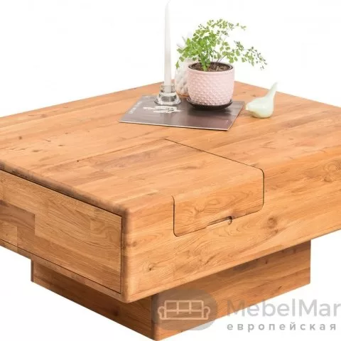 Стол журнальный LOGAN из массива дуба