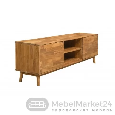 Тумба под ТВ из массива дуба СКАНДИ 150