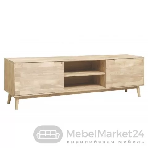 Тумба под ТВ из массива дуба СКАНДИ 180