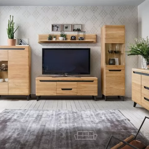 Витрина ANTALYA из массива дуба