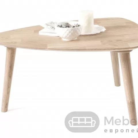 Стол журнальный СКАНДИ 700х500 из массива дуба