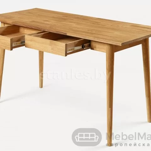 Стол письменный СКАНДИ из массива дуба