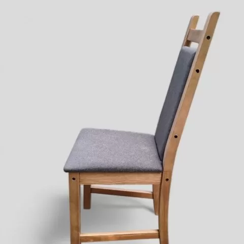 Стул кухонный с мягкой спинкой Кантри массив сосны