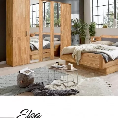 Кровать ELSA 180/200 из массива дуба