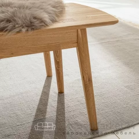 Скамья из массива дуба СКАНДИ 160