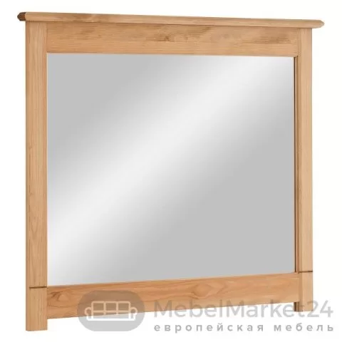 Зеркало навесное в раме Рауна из массива сосны (бейц масло)