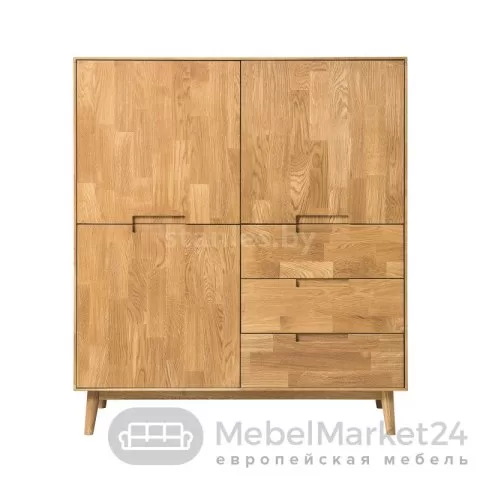 Комод из массива дуба СКАНДИ 5