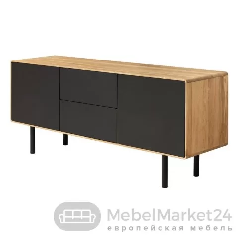 ТВ тумба B&W 3.2.2 из массива дуба