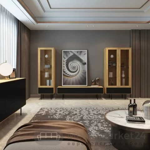 ТВ тумба B&W 3.3.0 из массива дуба