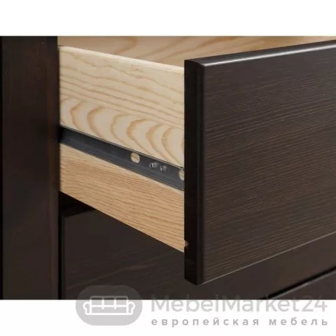 Тумба прикроватная 01 Рауна из массива сосны (колониал)