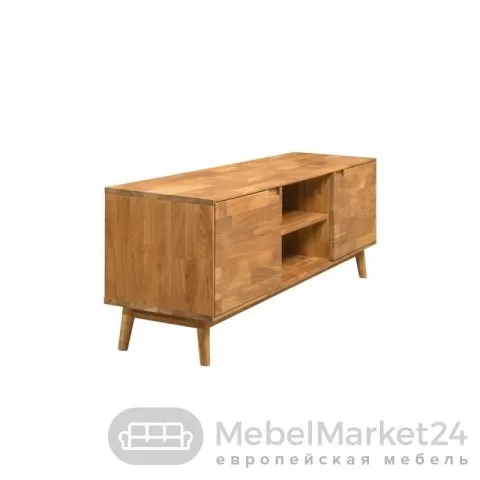 Тумба под ТВ из массива дуба СКАНДИ 180
