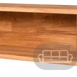 Полка LOGAN из массива дуба