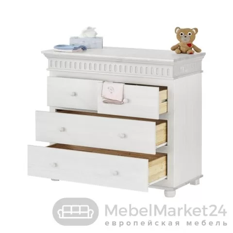 Комод ХЕЛЬСИНКИ для пеленания из массива сосны