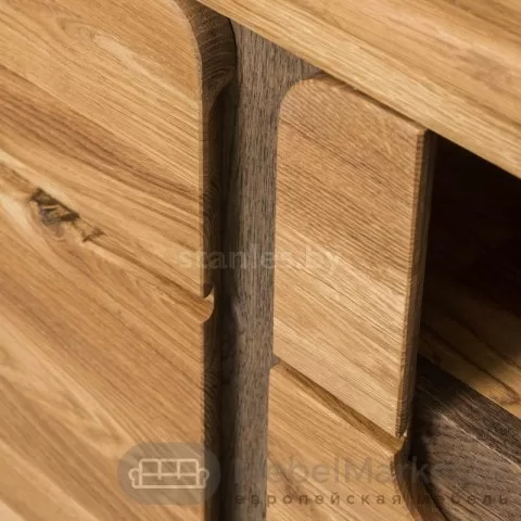 Тумба под ТВ LOGAN из массива дуба