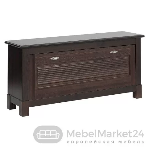 Тумба 01 Рауна для обуви из массива сосны (колониал)