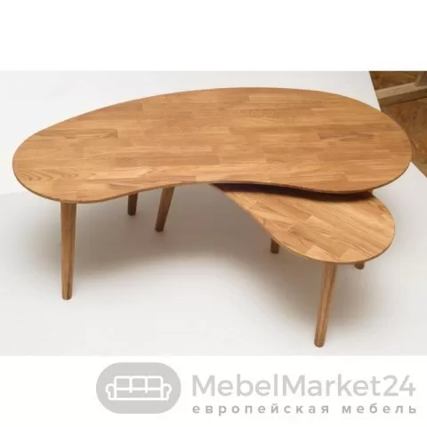 Стол журнальный СКАНДИ 6/4 из массива дуба