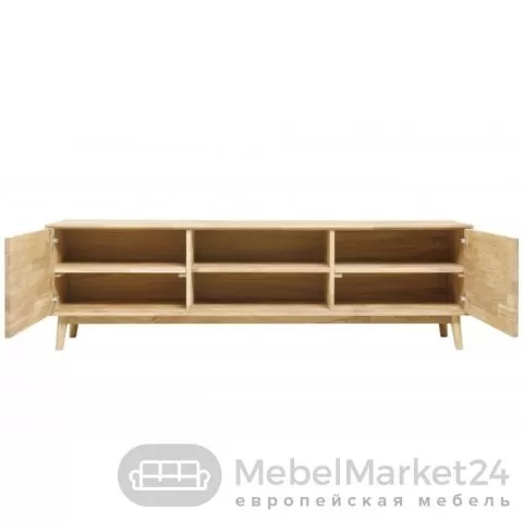 Тумба под ТВ из массива дуба СКАНДИ 150
