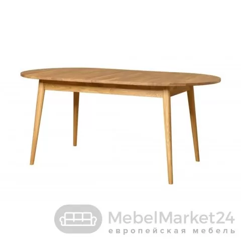 Стол обеденный раздвижной СКАНДИ 2R из массива дуба