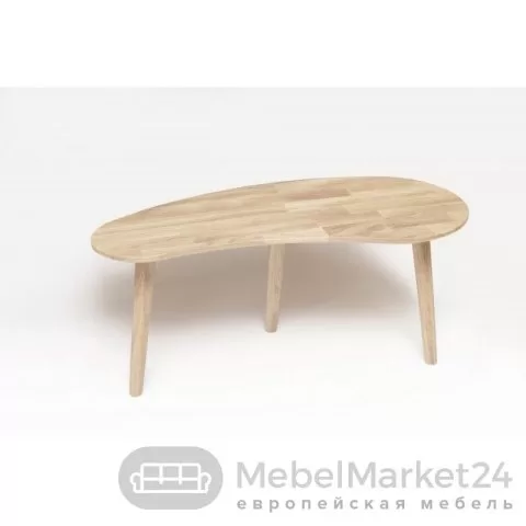 Стол журнальный СКАНДИ 6/3 из массива дуба